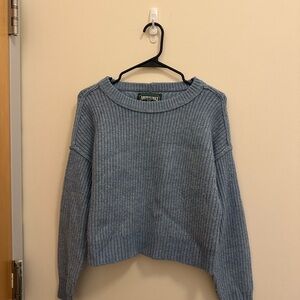 American Eagle Blue Knit Sweater
